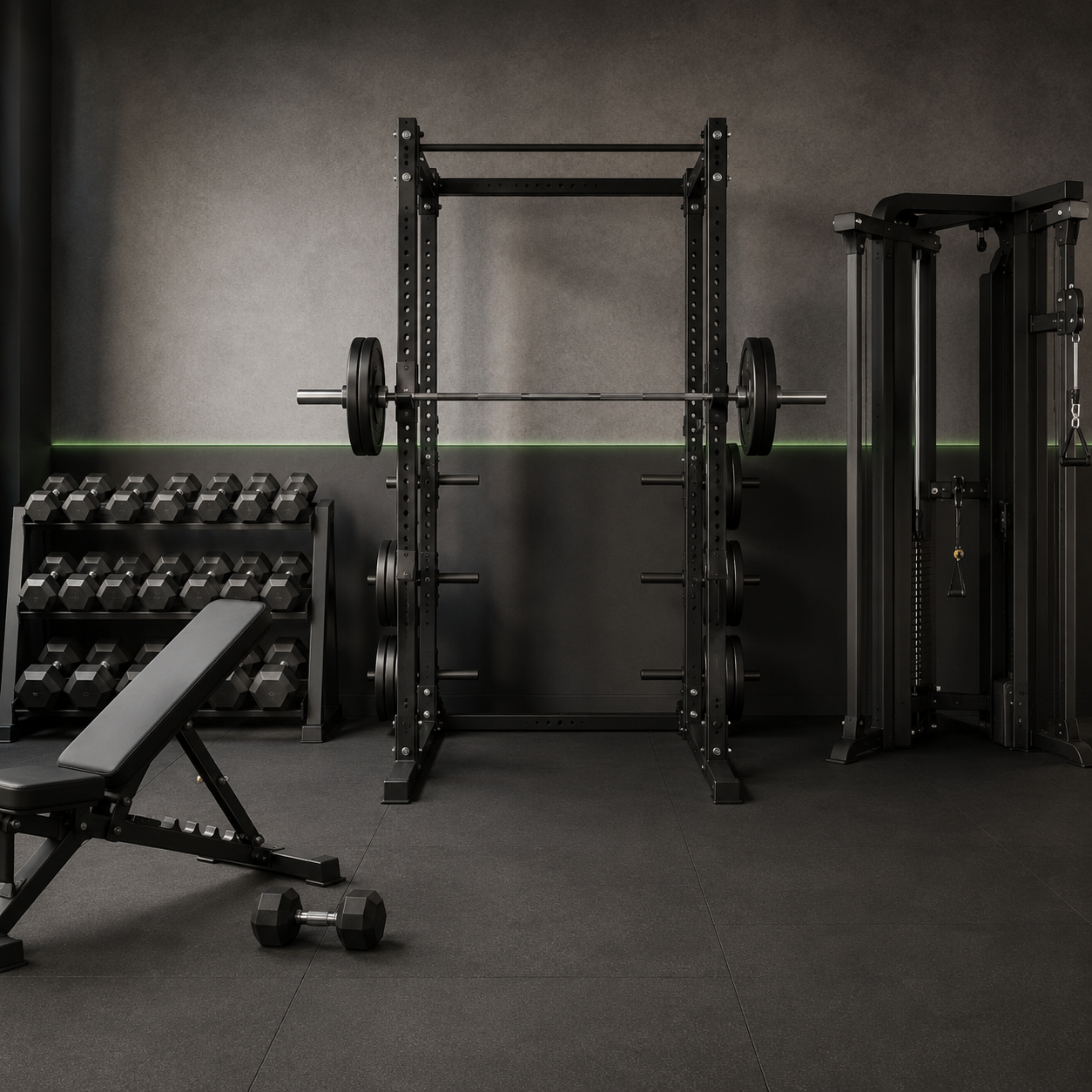 Proyecto de gimnasio profesional diseñado por AF Advisory